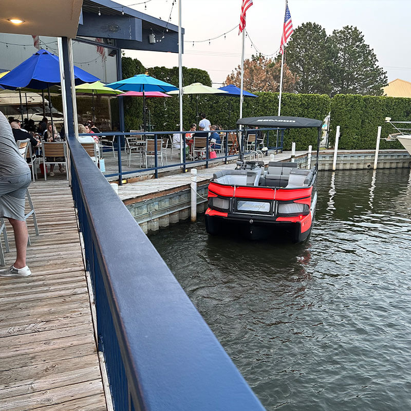 boat at the dock 1